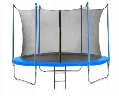 Zdjęcie produktu dla Trampolina Ogrodowa 10FT 312CM Corciano z siatką zewnętrzną i drabinką