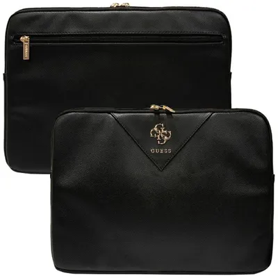 Produktbild von Guess Triangle 4G Laptop Case 14" - Schwarz