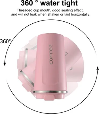 Produktbild von Vakuumisolierter Becher, intelligente Temperaturanzeige, intelligenter Kaffee, auslaufsichere Wasserflasche aus Edelstahl, Touchscreen, Heim- und Reisegebrauch