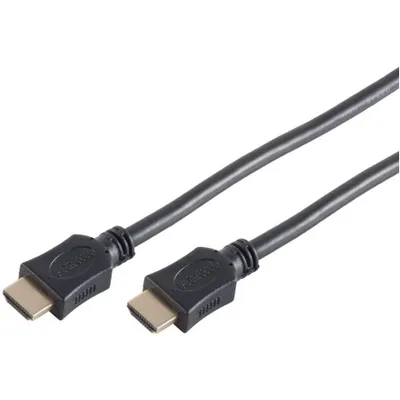 Immagine prodotto di Cavo di collegamento HDMI (ST-ST) 1,5 m HighSpeed 4K nero