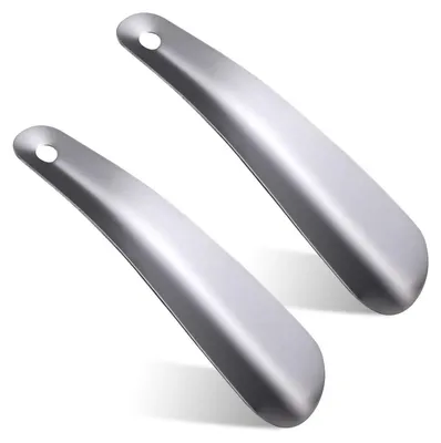 Immagine prodotto di Scarpa in metallo, 2 pezzi, 16 cm, acciaio inossidabile, con foro per appendere, ergonomica