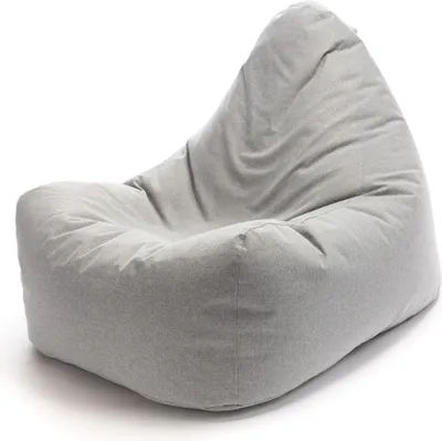 Produktbild von Ecopuf - Sitzsack Bean Bag Outdoor, 70 x 85 x 70 cm - Keiko Grau