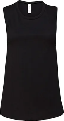 Produktbild von Bella 6003 | WomenŽs Jersey Muscle Tank Airlume Baumwolle - Farbe: Black - Größe: XL