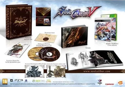 Produktbild von BANDAI NAMCO Entertainment SoulCalibur V - Collector's Edition, PlayStation 3, Multiplayer-Modus, T (Jugendliche), Physische Medien