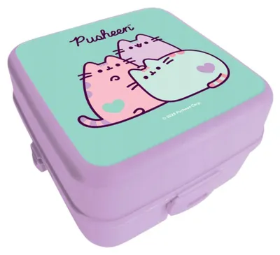 Image de Sac à déjeuner carré Pusheen violet Majewski