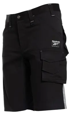 Zdjęcie produktu dla Spodenki robocze Reebok dla mężczyzn, kolor: czarny, rozmiar: 2XL