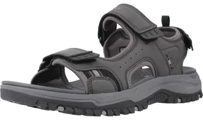 Produktbild von Skechers Tieffußbett Sandaletten in grau, Gr. 40