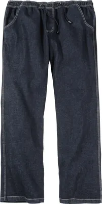 Produktbild von Abraxas Schlupf-Stretchjeans dunkelblau Übergröße