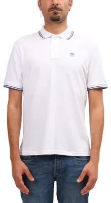 Produktbild von NORTH SAILS – Herren-Polohemd in regulärer Passform mit Logo am Kragen – Größe S