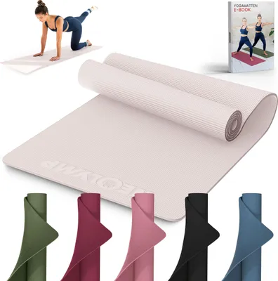 Zdjęcie produktu dla Mata do jogi - idealna do jogi, pilatesu i gimnastyki