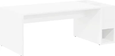 Produktbild von （Robust Möbel） Couchtisch Weiß 101,5x50x37cm Holzwerkstoff - Couchtische DE143890