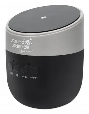 Image de Manhattan 165051 MANHATTAN Bluetooth-Lautsprecher mit Induktionsladepad