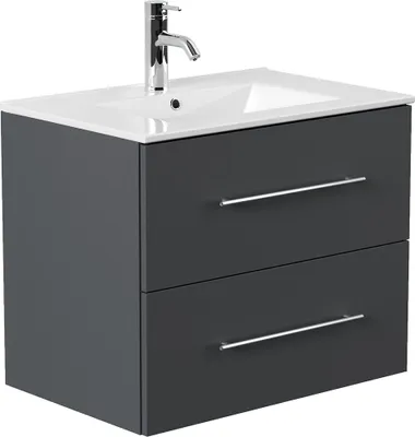 Produktbild von Waschtisch 70 cm in grau HARLINGEN-02