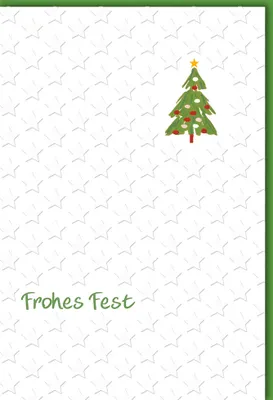 Produktbild von Weihnachten - Glückwunschkarte im Format 11,5 x 17 cm mit Umschlag