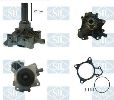 Produktbild von Saleri SIL Kühlmittelpumpe Wasserpumpe für IVECO Daily VI Kastenwagen PA1547