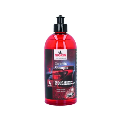 Produktbild von NIGRIN Performance Ceramic Shampoo für Autowäsche, intensive Schmutzlösewirkung,
