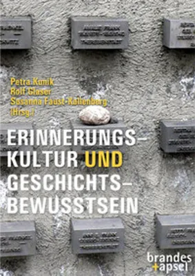 Obrázek produktu pro Erinnerungskultur und Geschichtsbewusstsein