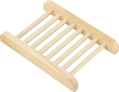 Image de Porte-savon en bois Boîte à savon artisanale Porte-savon de salle de bain en bois rond