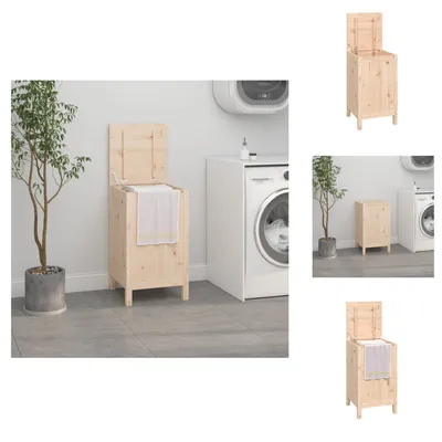 Produktbild von vidaXL Wäschetruhe 44x44x76 cm Massivholz Kiefer -  Wäschekörbe
