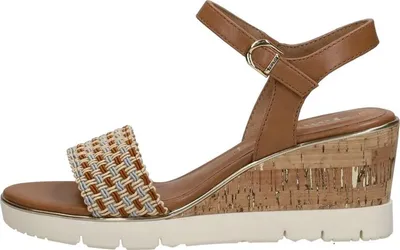 Produktbild von Tamaris Sandalen Hak  Sandalen Hak - Cognac - Maat 39