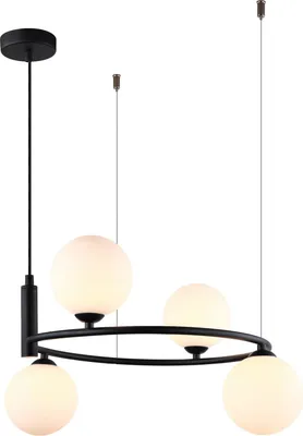 Zdjęcie produktu dla Lampa wisząca Amily MDM-3974/4 BK Italux