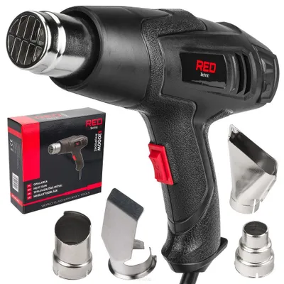 Obrázek produktu pro Horkovzdušná pistole POWERMAT RTOP0042, 2000 W, 600 °C