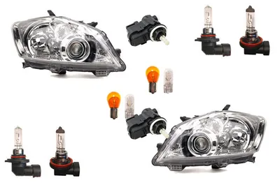 Produktbild von Scheinwerfer passend für Toyota Auris 03/10- + Leucht. Links Rechts + Stellmotor 8200402521 4431359 1607972880 2605600Q0A 260564EA0A 4159062400 Johns