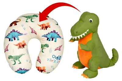 Produktbild von Dino-Nackenkissen - Dino Freunde