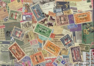 Produktbild von Briefmarken Latakia 10 verschiedene Marken
