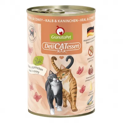 Image de GRANATAPET DeliCATessen Bœuf et purée - nourriture humide pour chats - 400 g