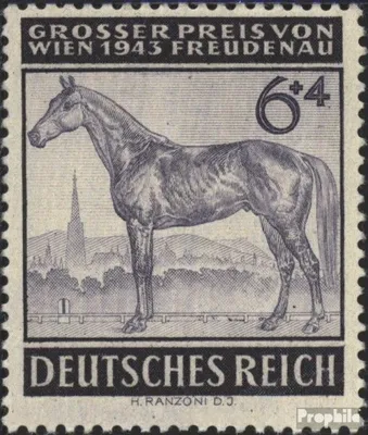 Produktbild von Briefmarken Deutsches Reich 1943 Mi 857 gestempelt Preis von Wien
