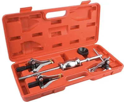 Produktbild von 5 tlg Gleithammer Zahnrad Lagerabzieher Set Abzieher Auszieher