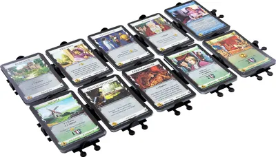 Produktbild von Kartendeckhalter Set für Dominion Königreichkarten, 10 Stück