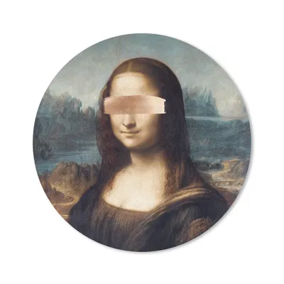 Produktbild von MuchoWow® Mauspad Mousepad Mona Lisa - Leonardo da Vinci - Kunst 30x30 cm - Mousepads - Maus Mat - Pad - Mausunterlage - Tischunterlage - Schreibtischmatten