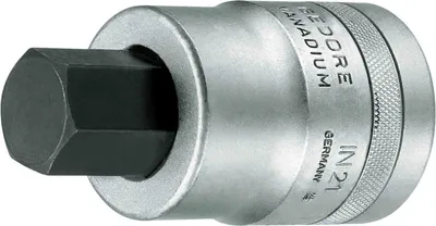 Image de Embout de tournevis Gedore 1" 6 pans 27 mm IN 21 27