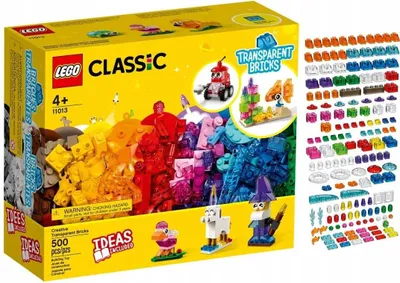 Produktbild von 11013 – LEGO Classic – Kreative transparente Steine