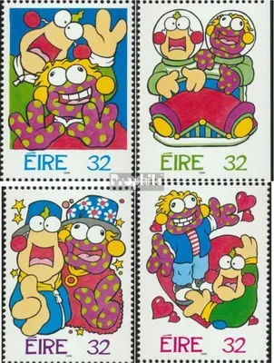 Produktbild von Briefmarken Irland 1996 Mi 926-929 (kompl.Ausg.) postfrisch Grußmarken