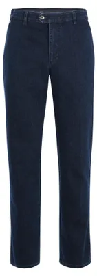Produktbild von Brühl - Herren Flatfront Hose in Marine, Anthrazit oder Schwarz, Parma (0319003142100), Größe:64, Farbe:Blau (930)