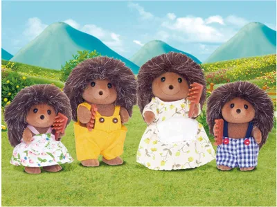Productafbeelding van SYLVANIAN FAMILIES - 4018 - The Hedgehog Family - Families