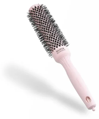 Produktbild von Olivia Garden Expert Blowout Rundbürste 35mm Pastellrosa Keramik für schnelles