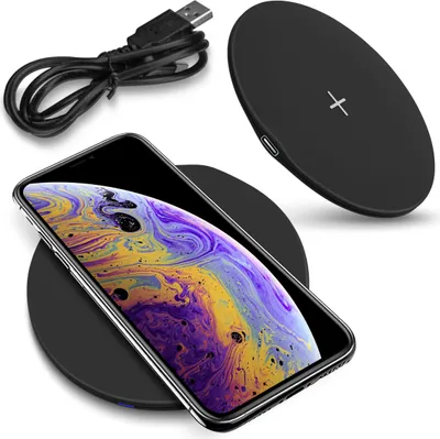 Produktbild von Qi Schnellladegerät Kabellos Apple iPhone 8 XR XS Max Wireless 15W Ladestation