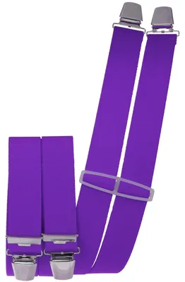 Produktbild von Hosenträger mit 4 extra starken  Clips uni Farben