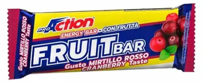 Immagine prodotto di Proaction Fruit Bar Barretta Energetica Al Mirtillo Rosso 40 G
