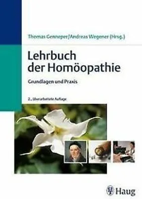 Immagine prodotto di Lehrbuch der Homöopathie: Grundlagen und Praxis