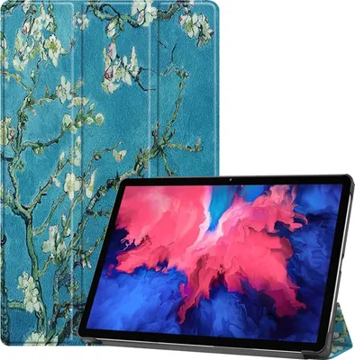 Produktbild von Tablet Hülle für Lenovo Tab P11 2021 TB-J606F TB-J606X 11 Zoll Slim Case Etui mit Standfunktion und Auto Sleep/Wake Funktion