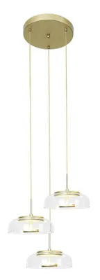 Produktbild von Lorell Pendelleuchte LED 24W H:135cm Ø30cm 3000K