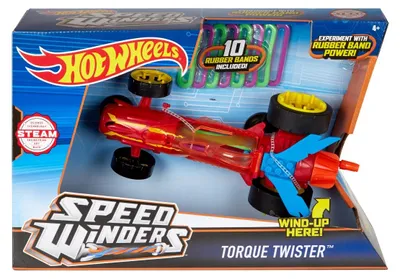 Image de Mattel Hot Wheels Speed Winders rouge