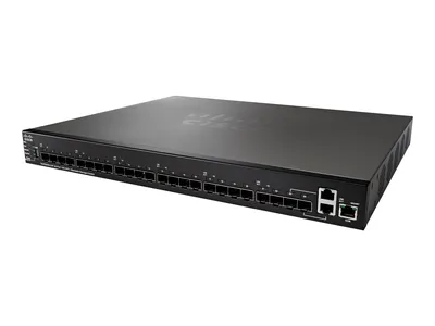 Produktbild von Cisco Small Business SG350XG-24F, Managed, L3, Rack-Einbau, 1U