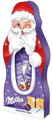 Produktbild von Milka Naps Weihnachtsmann 115g