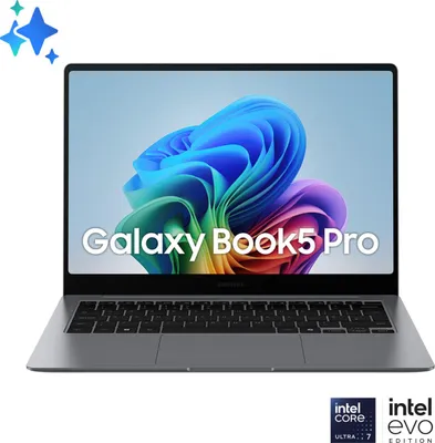 Immagine prodotto di Samsung Galaxy Book5 Pro, Intel Core Ultra 7, 35,6 cm (14"), 2880 x 1800 px, 16 GB, 512 GB, Windows 11 Home